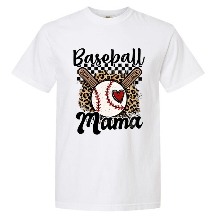 Baseball Mama Baseball Mom Family Funny Garment-Dyed Heavyweight T-Shirt