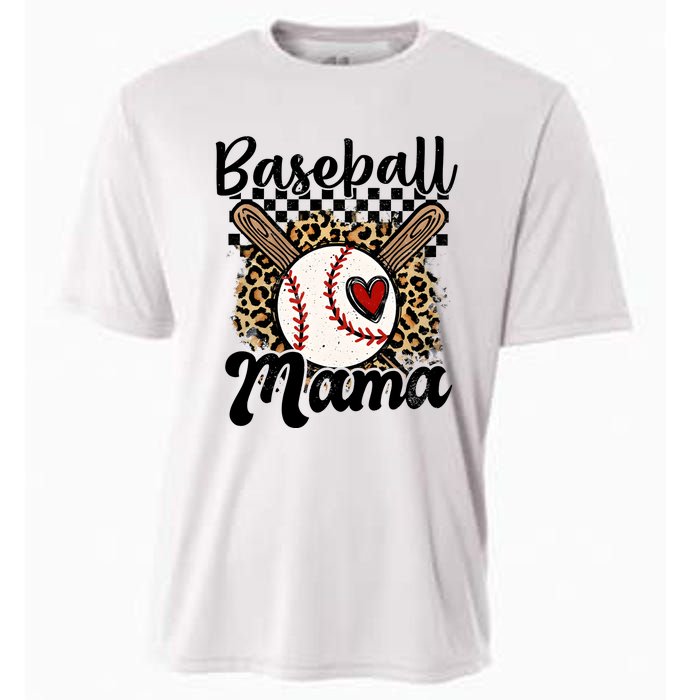 Baseball Mama Baseball Mom Family Funny Cooling Performance Crew T-Shirt