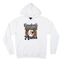 Baseball Mama Baseball Mom Family Funny Hoodie