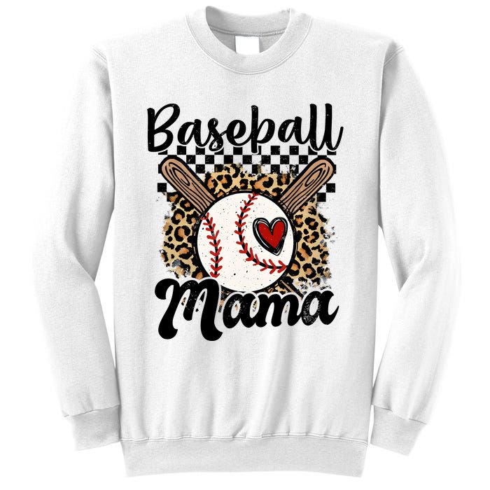 Baseball Mama Baseball Mom Family Funny Sweatshirt