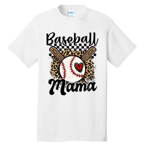 Baseball Mama Baseball Mom Family Funny Tall T-Shirt