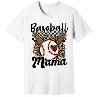 Baseball Mama Baseball Mom Family Funny Premium T-Shirt