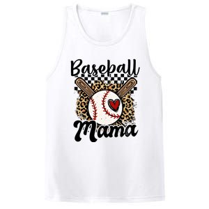 Baseball Mama Baseball Mom Family Funny PosiCharge Competitor Tank