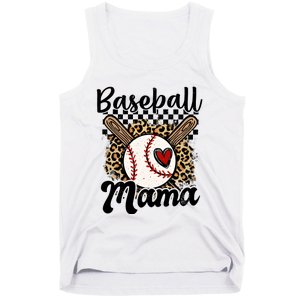 Baseball Mama Baseball Mom Family Funny Tank Top