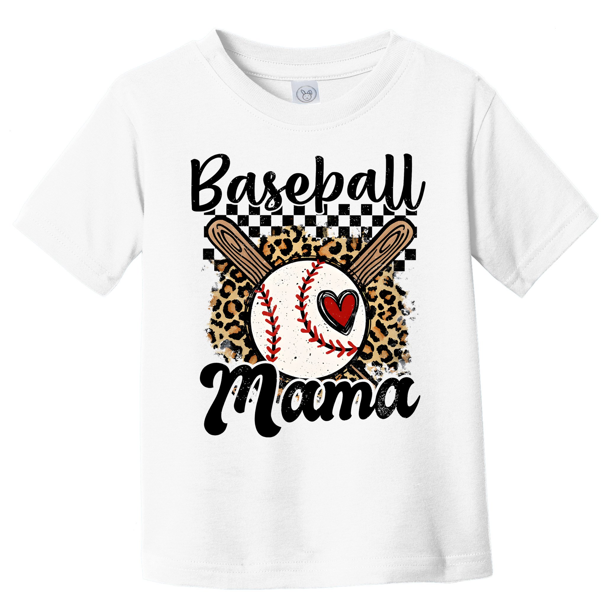 Baseball Mama Baseball Mom Family Funny Toddler T-Shirt
