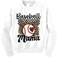 Baseball Mama Baseball Mom Family Funny Kids Sweatshirt