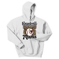 Baseball Mama Baseball Mom Family Funny Kids Hoodie