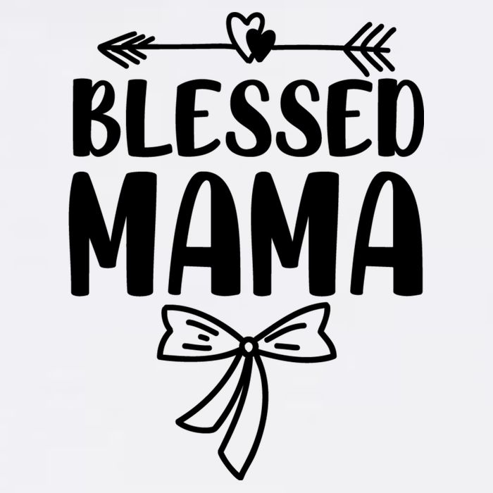Blessed Mama Wool Snapback Cap