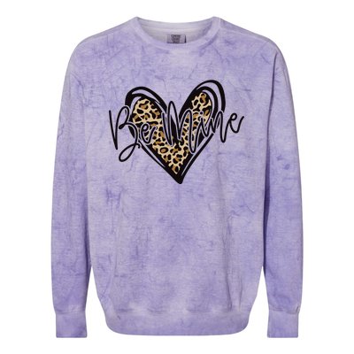 Be Mine Colorblast Crewneck Sweatshirt