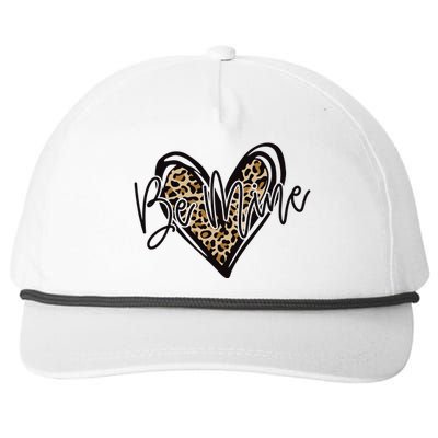 Be Mine Snapback Five-Panel Rope Hat