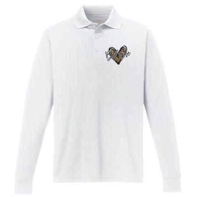 Be Mine Performance Long Sleeve Polo