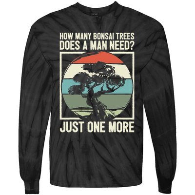 Bonsai Master Bonsai Tools Bonsai Lover Bonsai Tree Owner Tie-Dye Long Sleeve Shirt