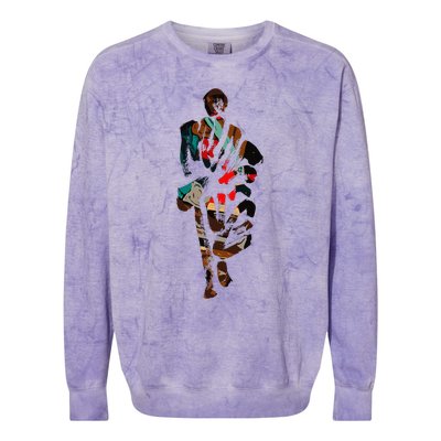 Buddhist Monks Colorblast Crewneck Sweatshirt