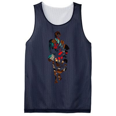 Buddhist Monks Mesh Reversible Basketball Jersey Tank