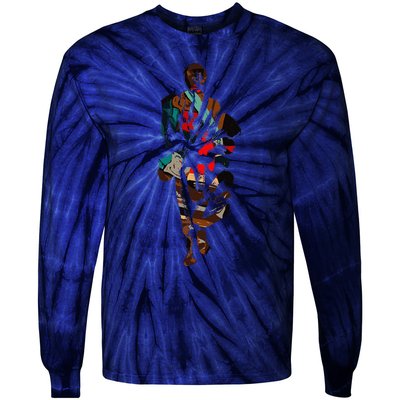 Buddhist Monks Tie-Dye Long Sleeve Shirt