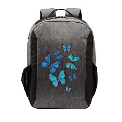 Blue Morpho Butterfly Swarm Lepidoptera Lover Entomologist Vector Backpack