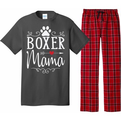 Boxer Mama Boxer Dog Gift For Boxer Lover Pajama Set