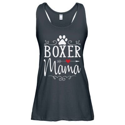 Boxer Mama Boxer Dog Gift For Boxer Lover Ladies Essential Flowy Tank