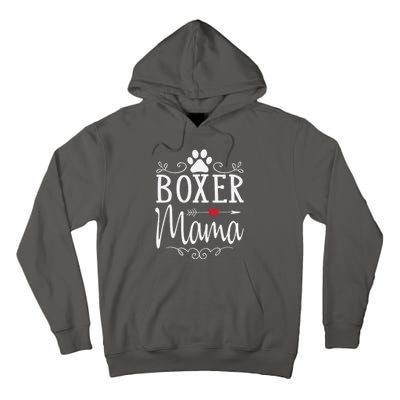 Boxer Mama Boxer Dog Gift For Boxer Lover Tall Hoodie