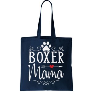 Boxer Mama Boxer Dog Gift For Boxer Lover Tote Bag