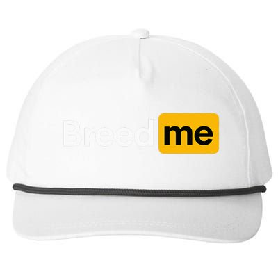 Breed Me Snapback Five-Panel Rope Hat