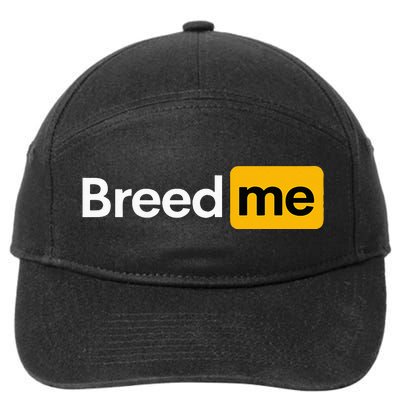 Breed Me 7-Panel Snapback Hat