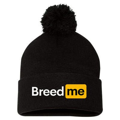 Breed Me Pom Pom 12in Knit Beanie