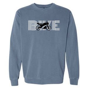 Bike Motorcyclist BIKE With Motorcycle Garment-Dyed Sweatshirt