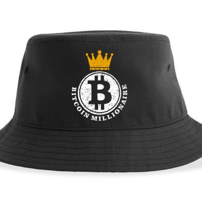 Bitcoin Millionare Sustainable Bucket Hat