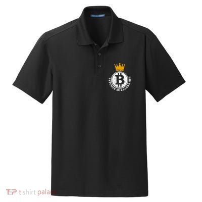 Bitcoin Millionare Dry Zone Grid Polo