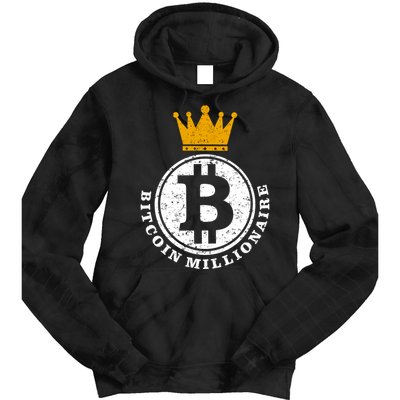 Bitcoin Millionare Tie Dye Hoodie
