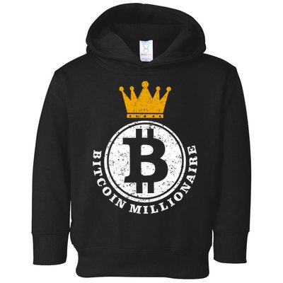 Bitcoin Millionare Toddler Hoodie