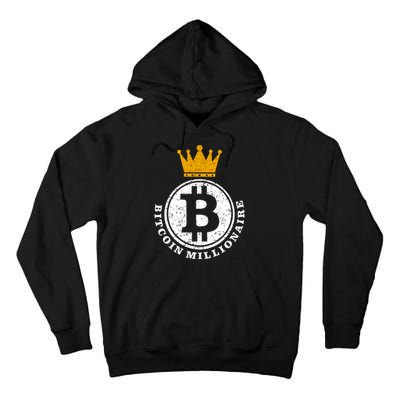 Bitcoin Millionare Tall Hoodie