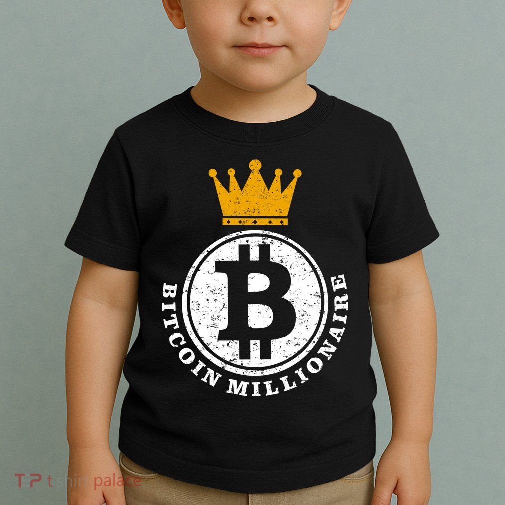 Bitcoin Millionare Toddler T-Shirt