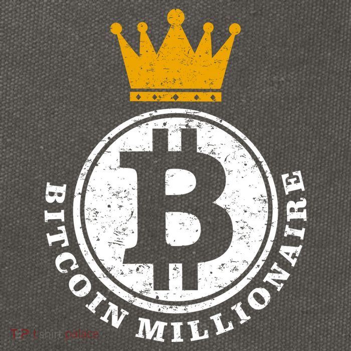 Bitcoin Millionare Cotton Canvas Backpack