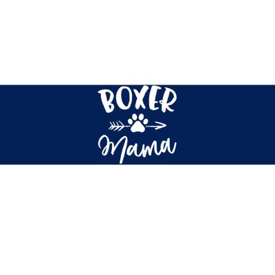 Boxer Mama Boxer Lover Owner Gift Boxer Dog Mom Bumper Sticker