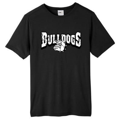 Bulldogs Mascot Back To School Team Spirit Tall Fusion ChromaSoft Performance T-Shirt