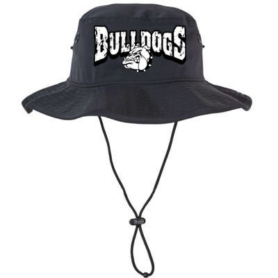 Bulldogs Mascot Back To School Team Spirit Bucket Hat