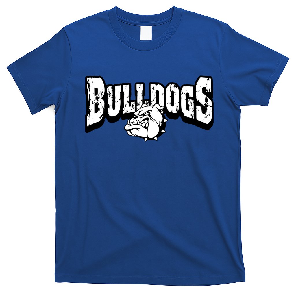 Bulldogs Mascot Back To School Team Spirit T-Shirt