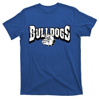 Bulldogs Mascot Back To School Team Spirit T-Shirt