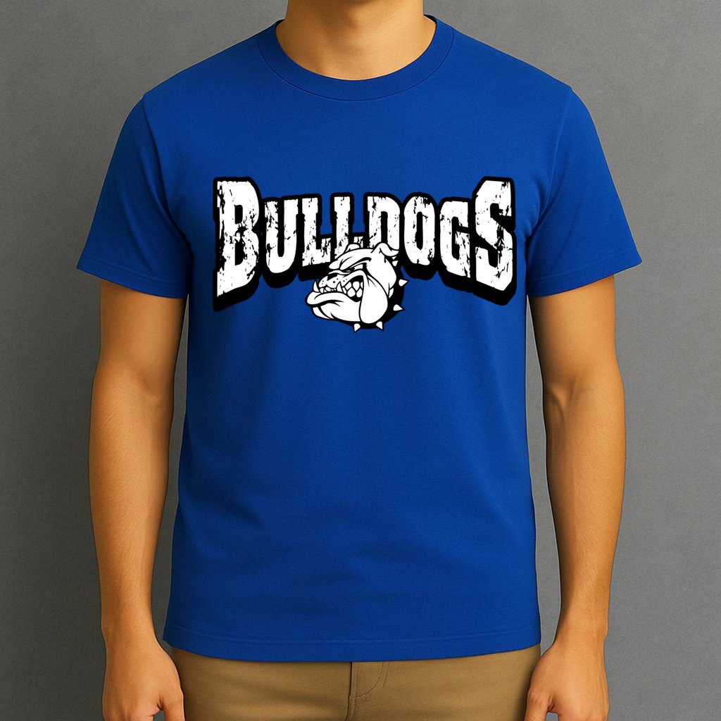 Bulldogs Mascot Back To School Team Spirit T-Shirt