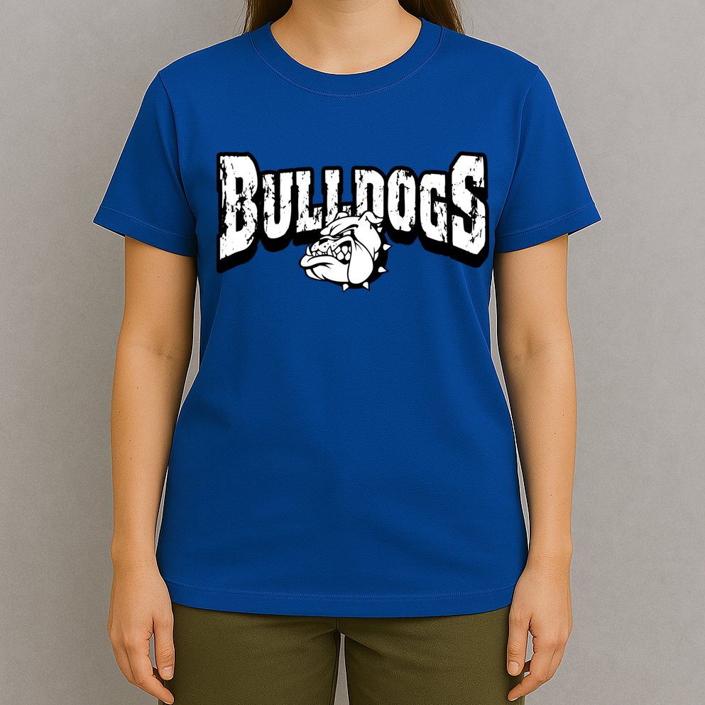 Bulldogs Mascot Back To School Team Spirit T-Shirt