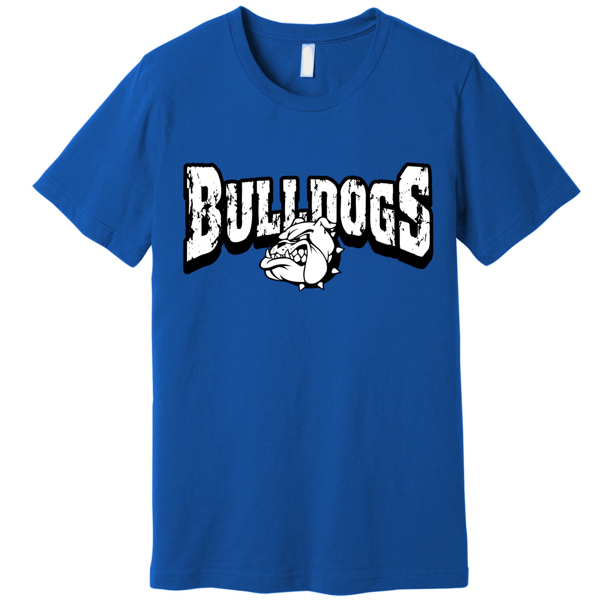 Bulldogs Mascot Back To School Team Spirit Premium T-Shirt