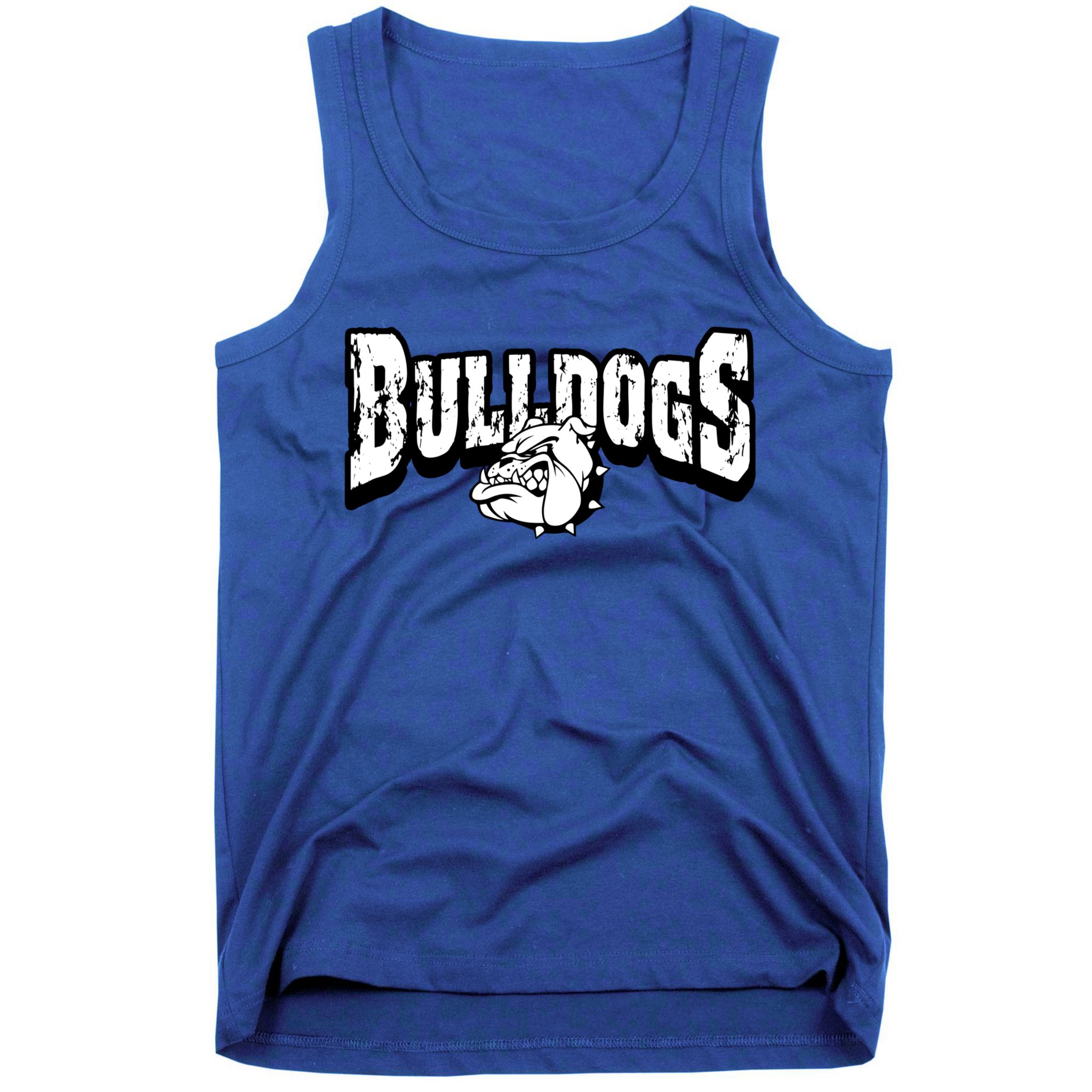 Bulldogs Mascot Back To School Team Spirit Tank Top