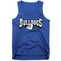 Bulldogs Mascot Back To School Team Spirit Tank Top