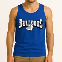 Bulldogs Mascot Back To School Team Spirit Tank Top