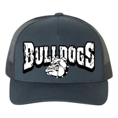 Bulldogs Mascot Back To School Team Spirit Yupoong Adult 5-Panel Trucker Hat