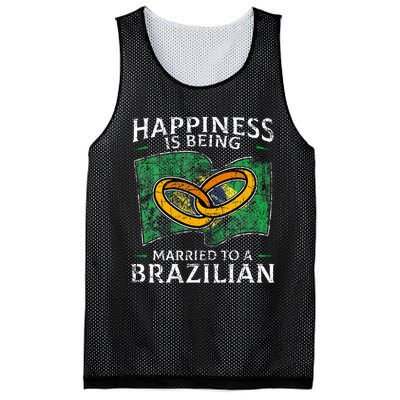 Brazilian Marriage Brazil Married Flag Wedded Culture Mesh Reversible Basketball Jersey Tank