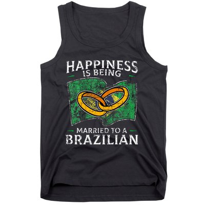 Brazilian Marriage Brazil Married Flag Wedded Culture Tank Top