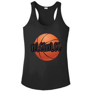 Basketball Mama Basketball Mom Of A Basketball Player Cool Gift Ladies PosiCharge Competitor Racerback Tank